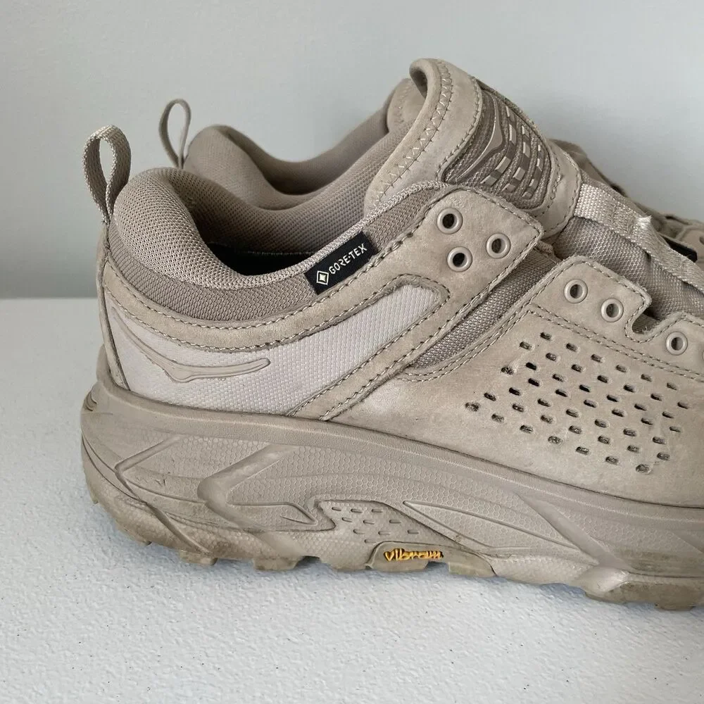 Hoka One One Tor Ultra Low Gore-Tex 'Simply Taupe' Running Trail Shoes Size M9